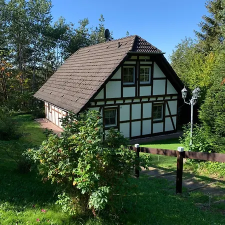Die Kleine Ferienvilla Am Edersee Frankenau Extérieur photo